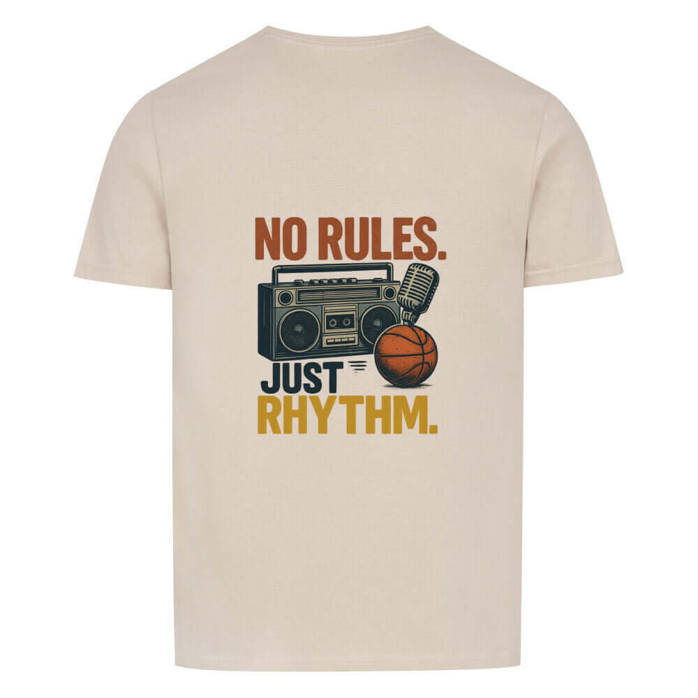 No Rules - Basic Shirt Ansicht - T-Shirt Streetwear BeachBodyz