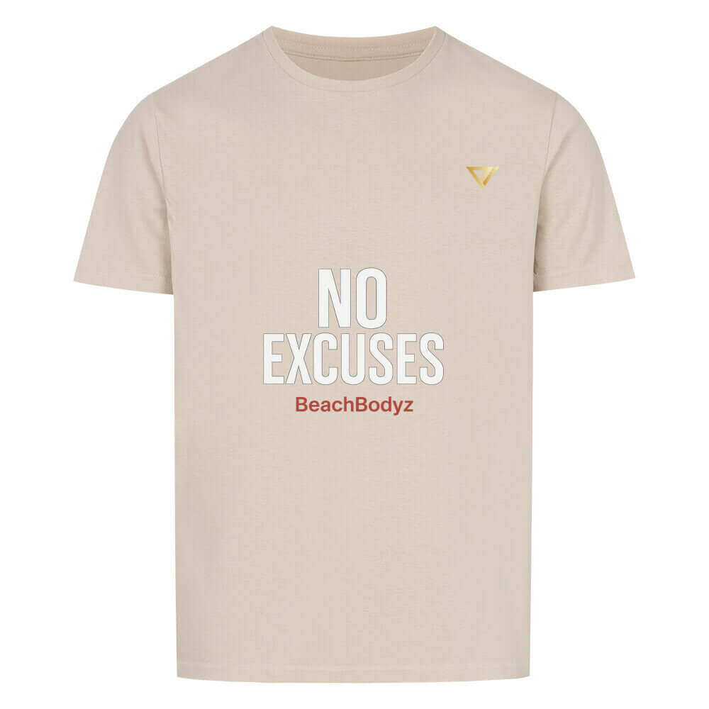 No excuses - Basic Shirt Detail - T-Shirt BeachBodyz Deutschland