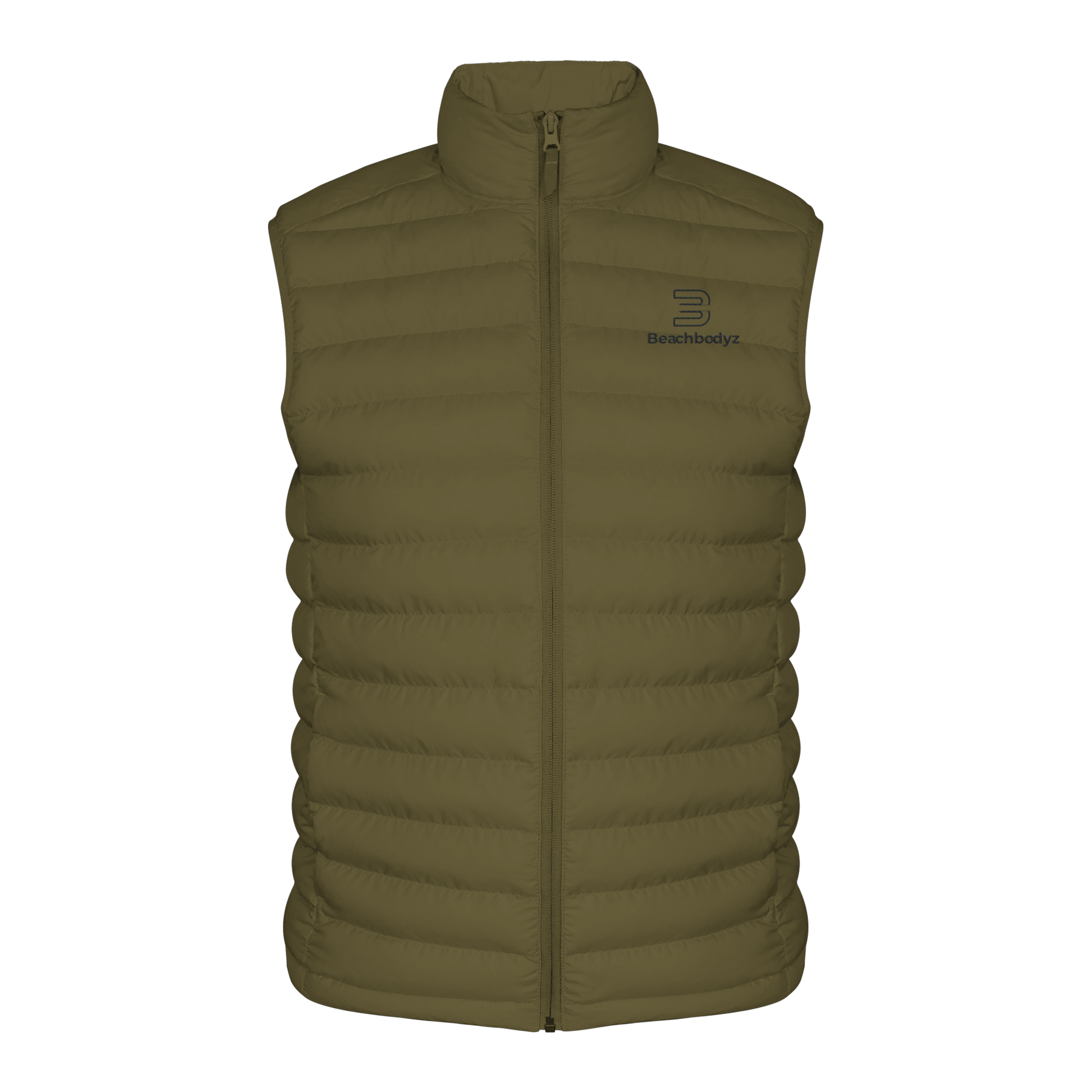 Premium - Warme Weste Ansicht - Zipper Hoodie Streetwear BeachBodyz