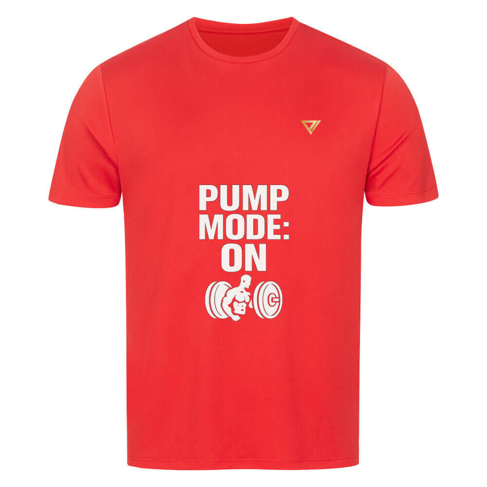 Pump Mode - Sport T Shirt Ansicht - T-Shirt Streetwear BeachBodyz