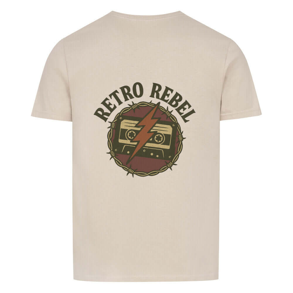 Retro Rebel - Basic Shirt Ansicht - T-Shirt Streetwear BeachBodyz