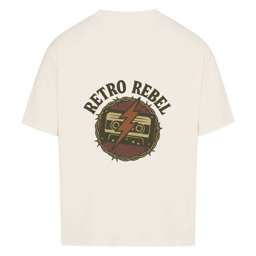 Retro Rebel-VACANCY Oversize Shirt Ansicht - T-Shirt Streetwear BeachBodyz