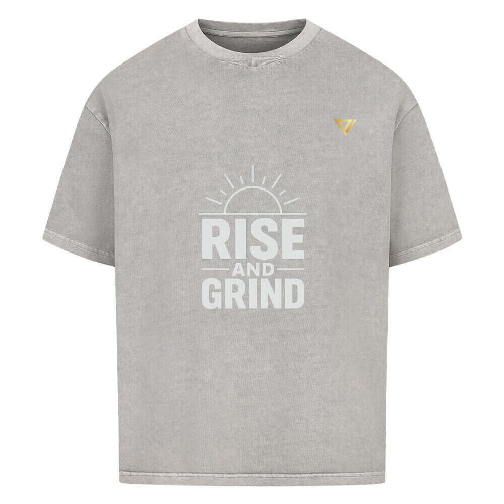 Rise And Grind-VACANCY Oversize Shirt Ansicht - T-Shirt Streetwear BeachBodyz