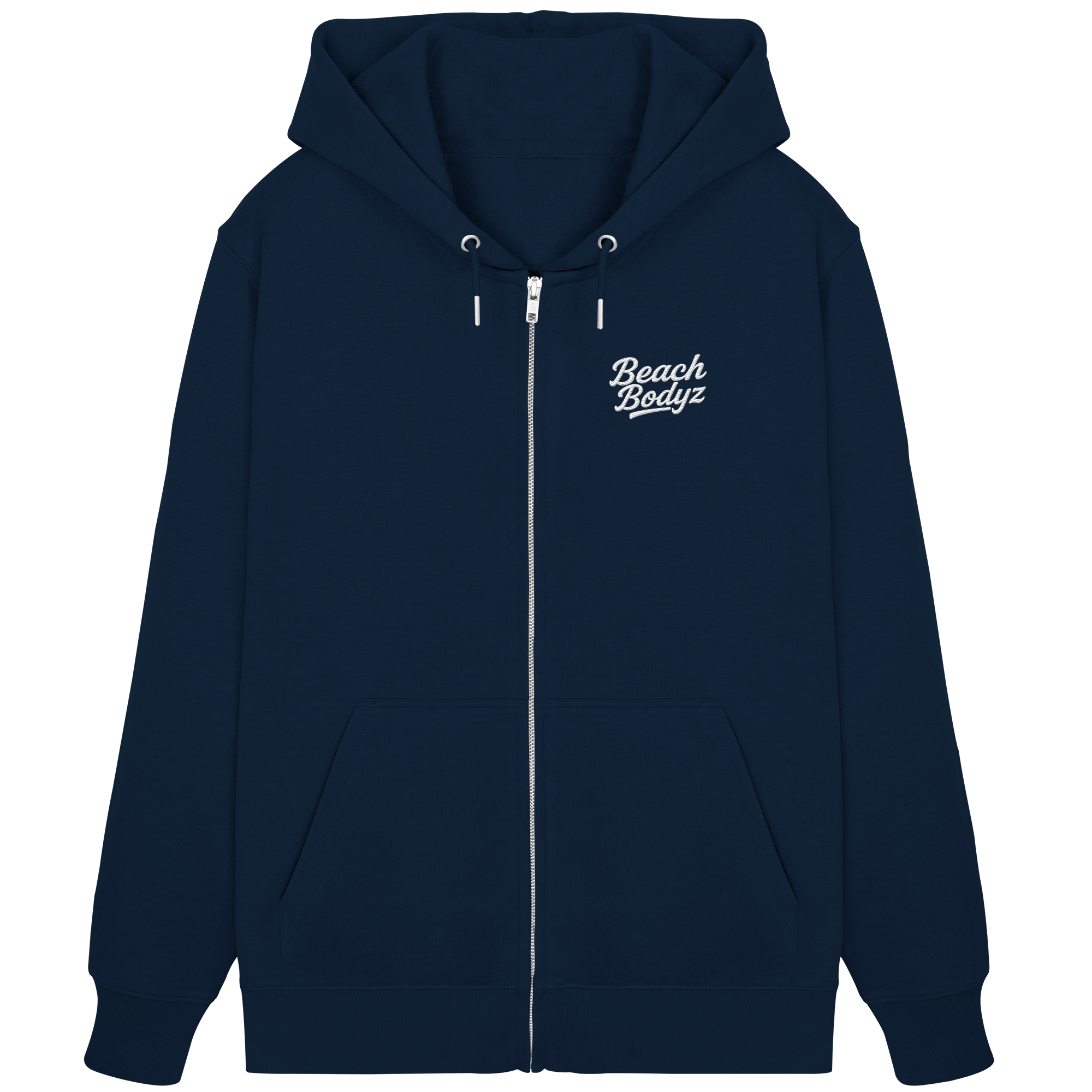 BeachBodyz-zipper (Stick) Ansicht - Zipper Hoodie Streetwear BeachBodyz