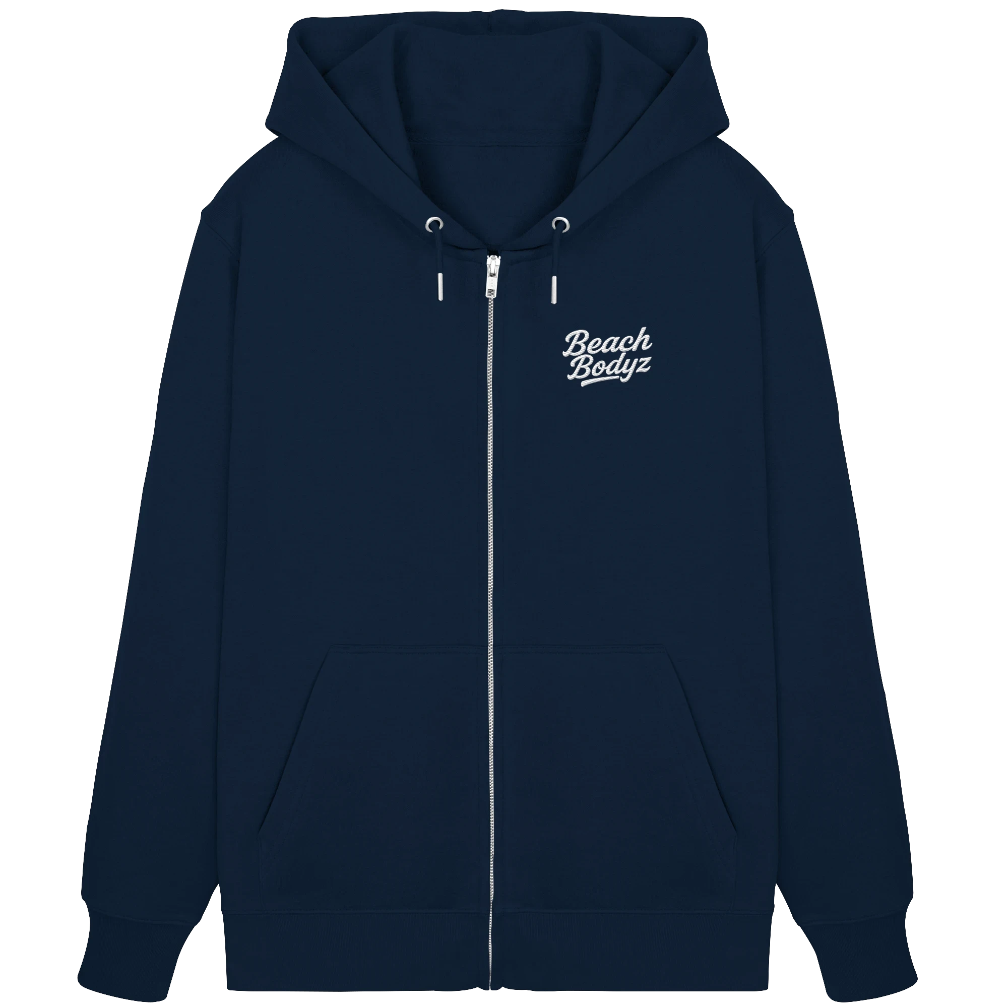 Signature-zipper (Stick) Ansicht - Zipper Hoodie Streetwear BeachBodyz