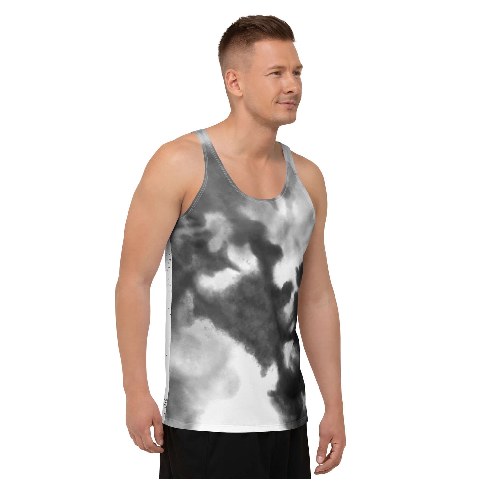 Unisex Tanktop „ThunderBurst“ – Kraftvoll & Atmungsaktiv | BeachBodyz® Ansicht - T-Shirt Streetwear BeachBodyz