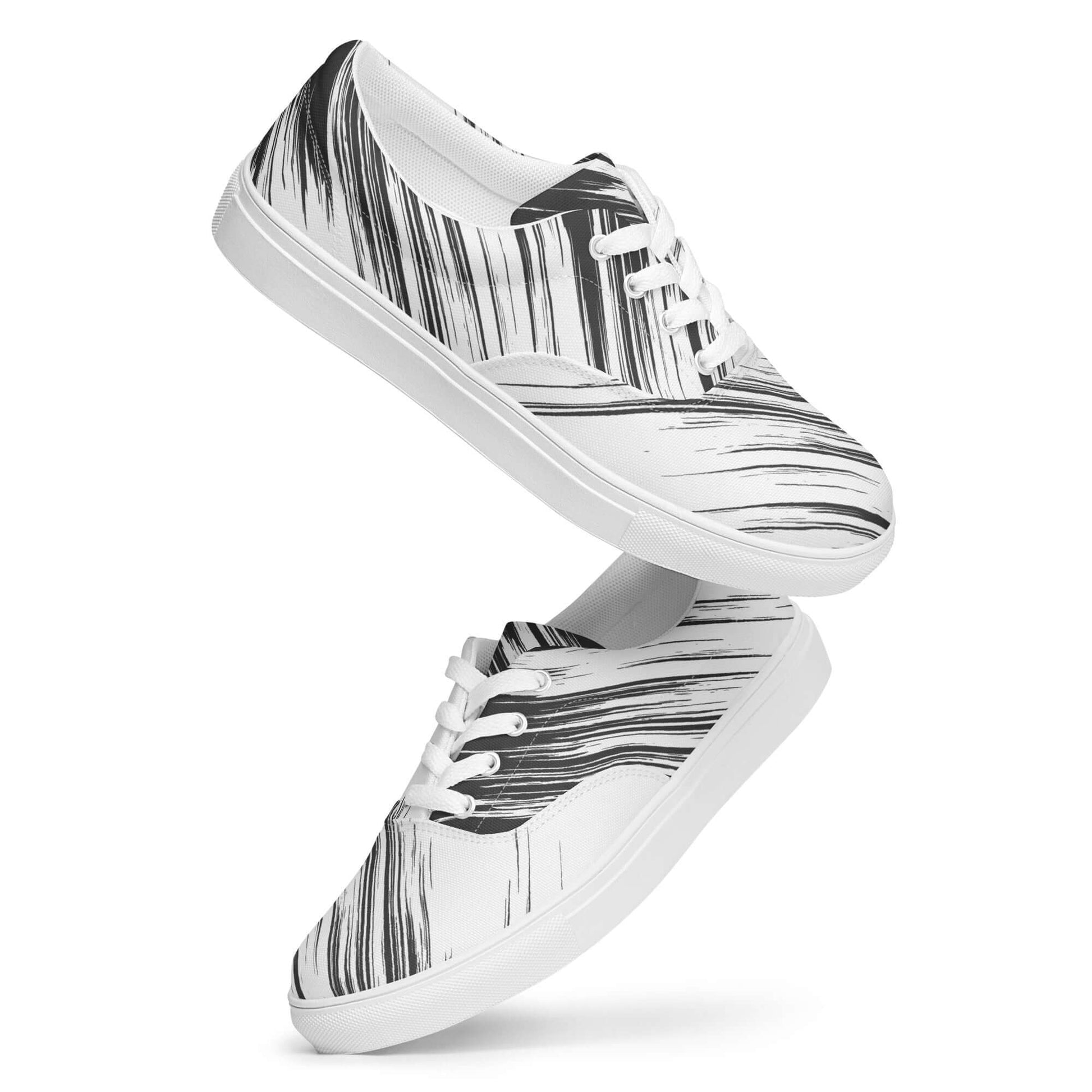 Titanium Luxe-Canvas Schuhe Ansicht - Canvas Schuhe Streetwear BeachBodyz