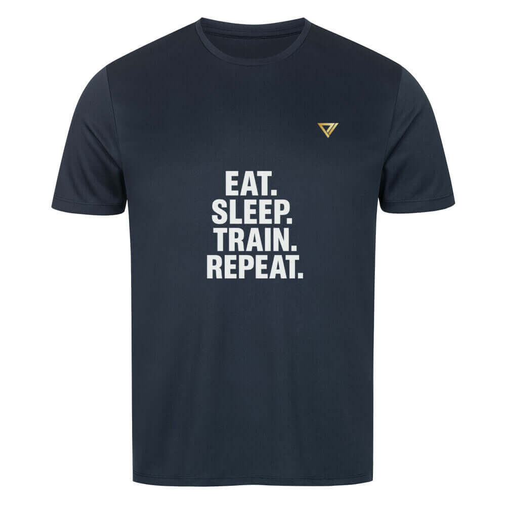 Train Repeat - Sport T Shirt - T-Shirt BeachBodyz Streetwear Deutschland kaufen