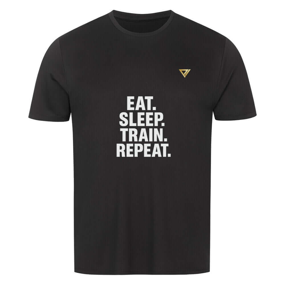 Train Repeat - Sport T Shirt Detail - T-Shirt BeachBodyz Deutschland
