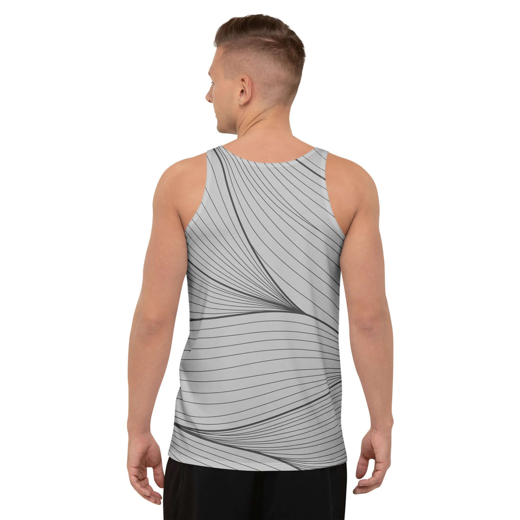 Unisex Tanktop „Vortex Spin“ – Dynamik trifft Style | BeachBodyz® - T-Shirt BeachBodyz Streetwear Deutschland kaufen