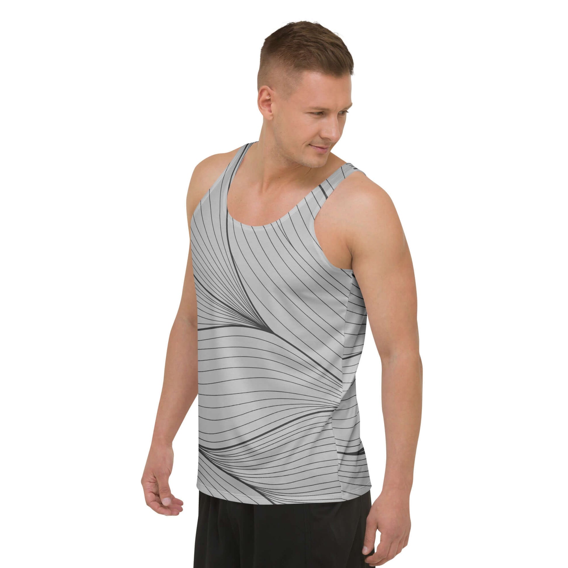 Unisex Tanktop „Vortex Spin“ – Dynamik trifft Style | BeachBodyz® Bild 4 - BeachBodyz T-Shirt Deutschland