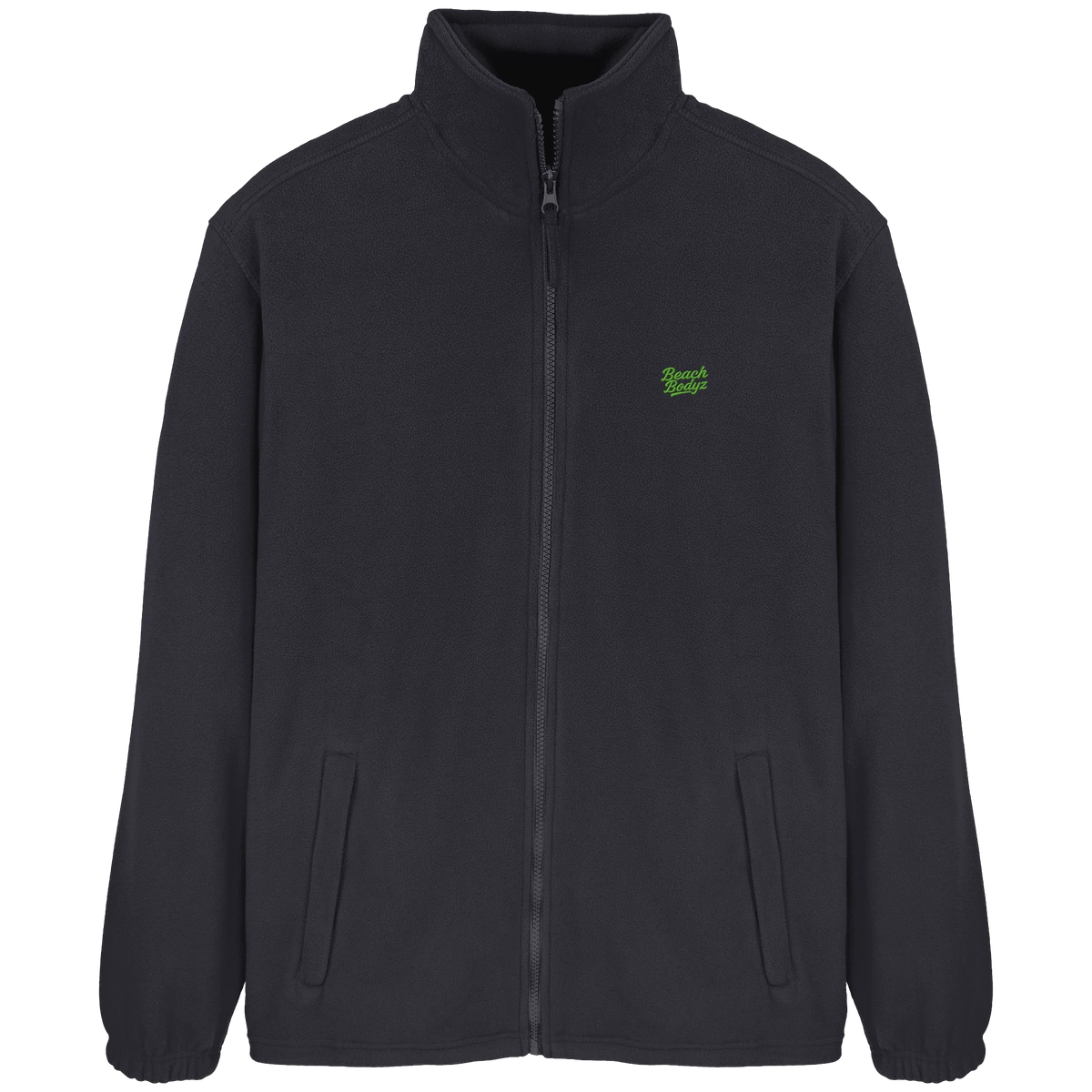 Monster - FleeceJacke - Stylisch & Warm | BeachBodyz® - Black Front