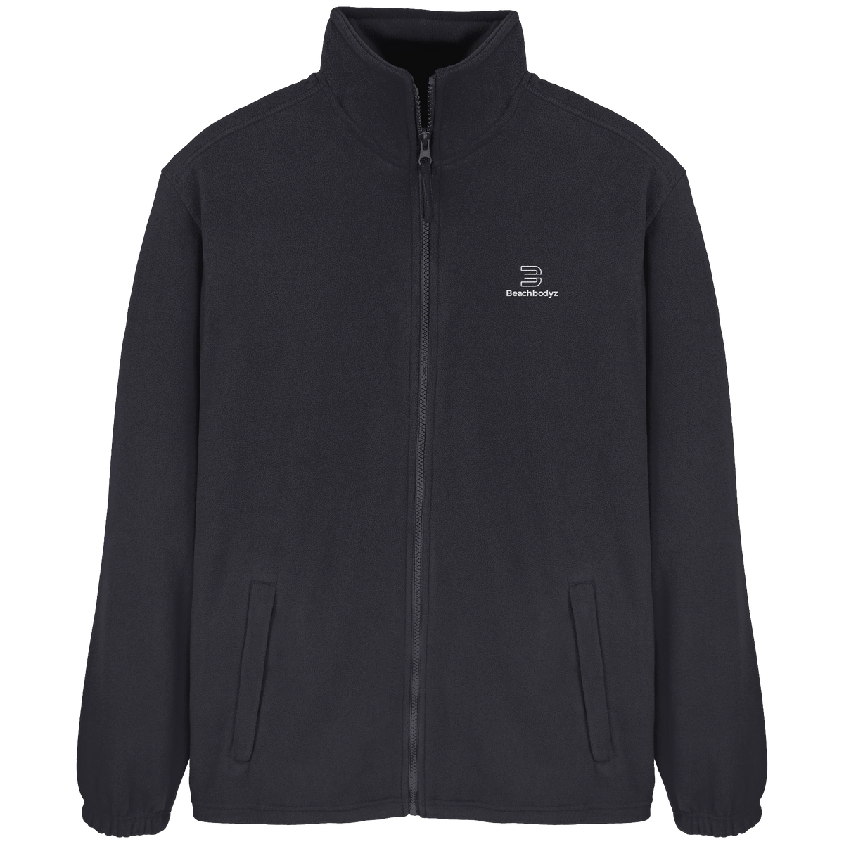 Identity - FleeceJacke - Stylisch & Warm | BeachBodyz® - Black Front
