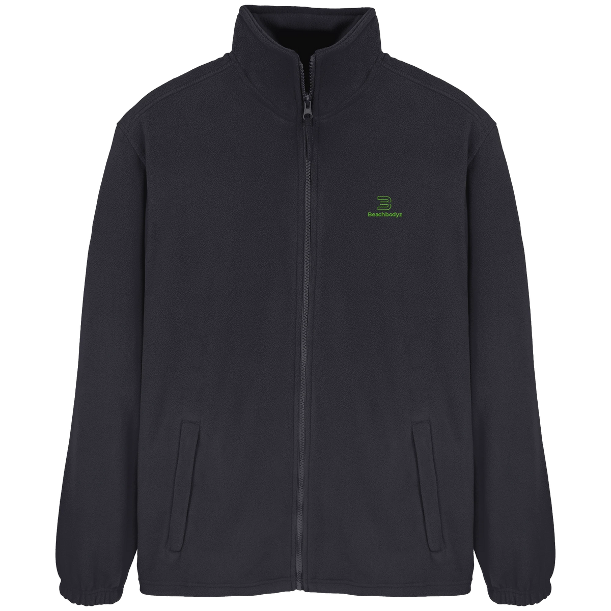 Core - FleeceJacke - Stylisch & Warm | BeachBodyz® - Black Front