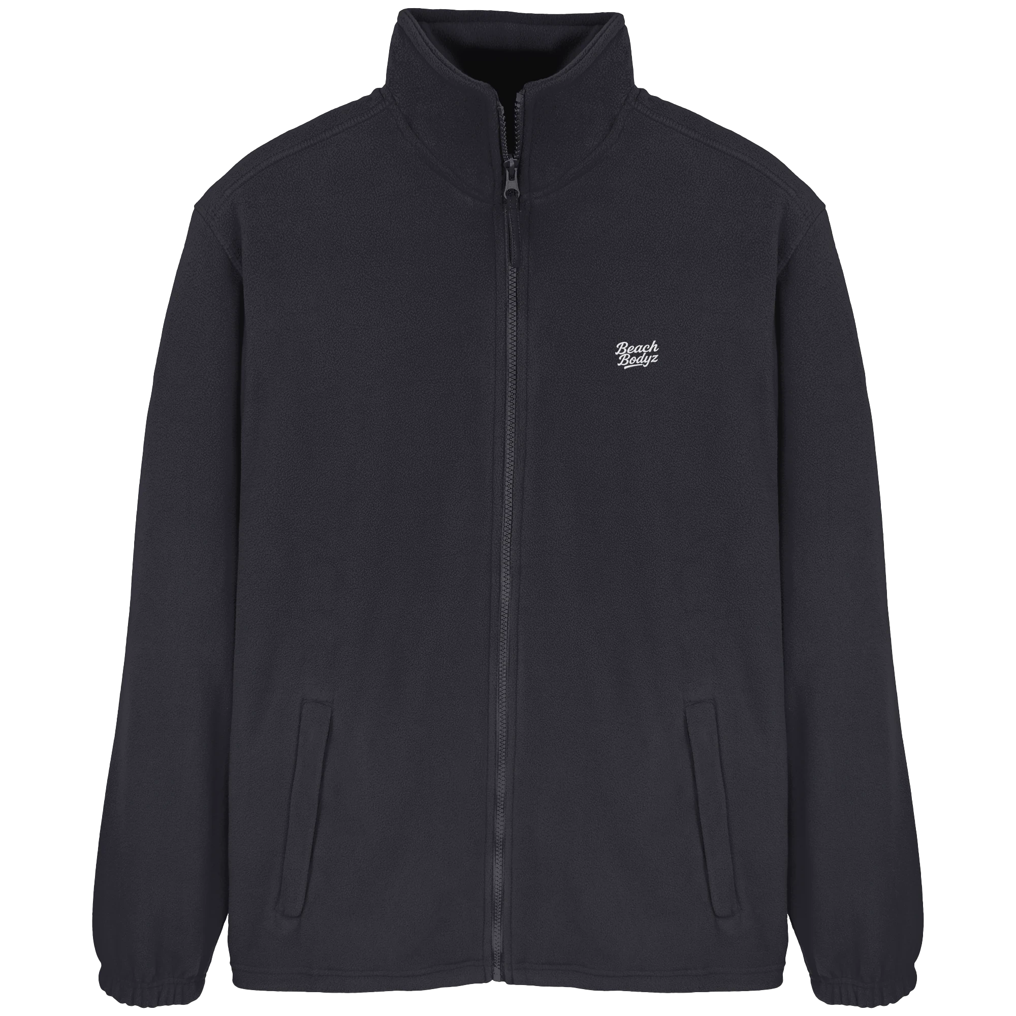 Signature - FleeceJacke - Stylisch & Warm | BeachBodyz® - Black Front