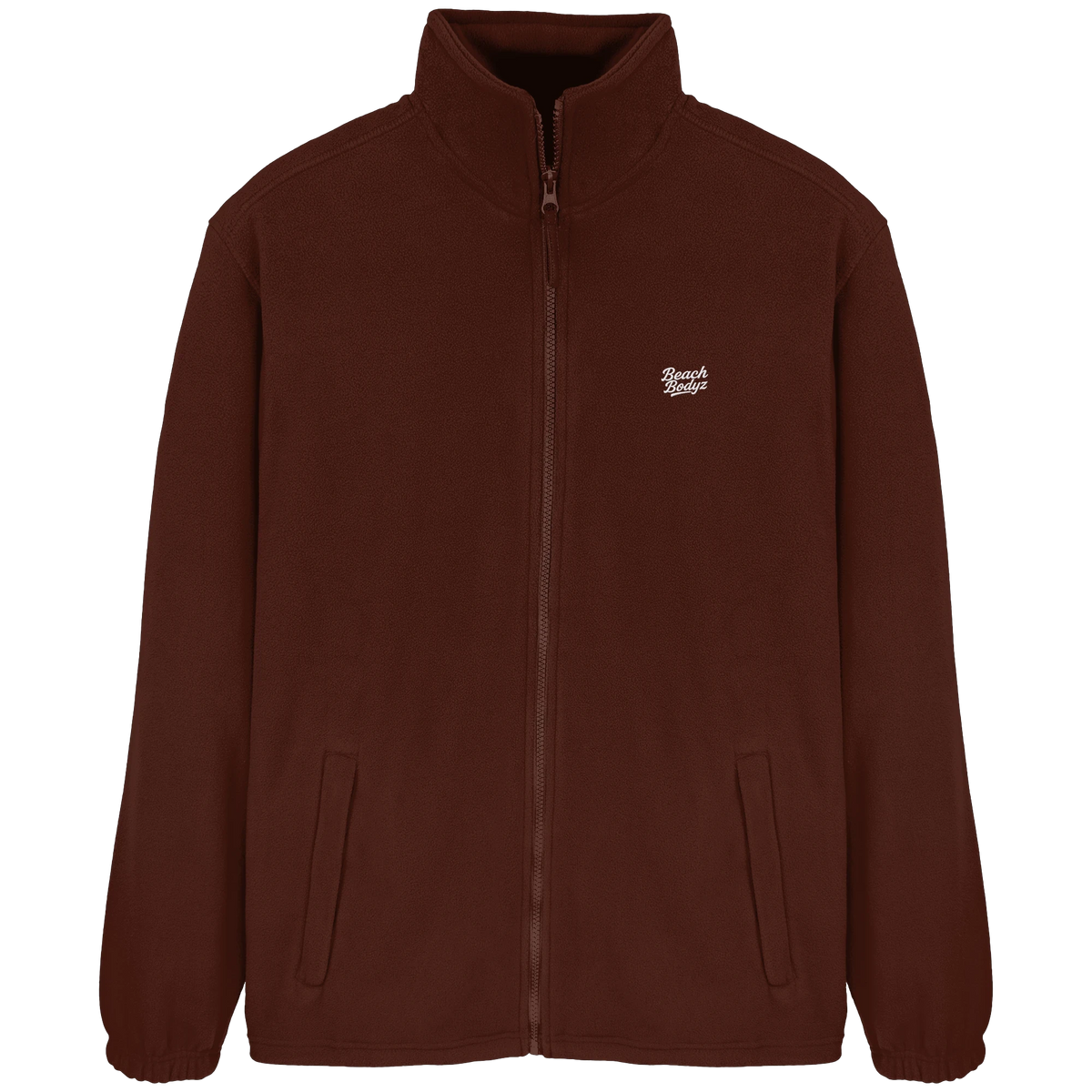 Signature - FleeceJacke - Stylisch & Warm | BeachBodyz® - Dark Chocolate Front