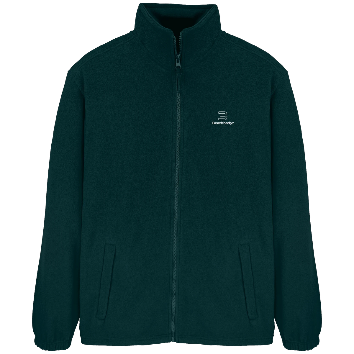 Identity - FleeceJacke - Stylisch & Warm | BeachBodyz® - Fir Green Front