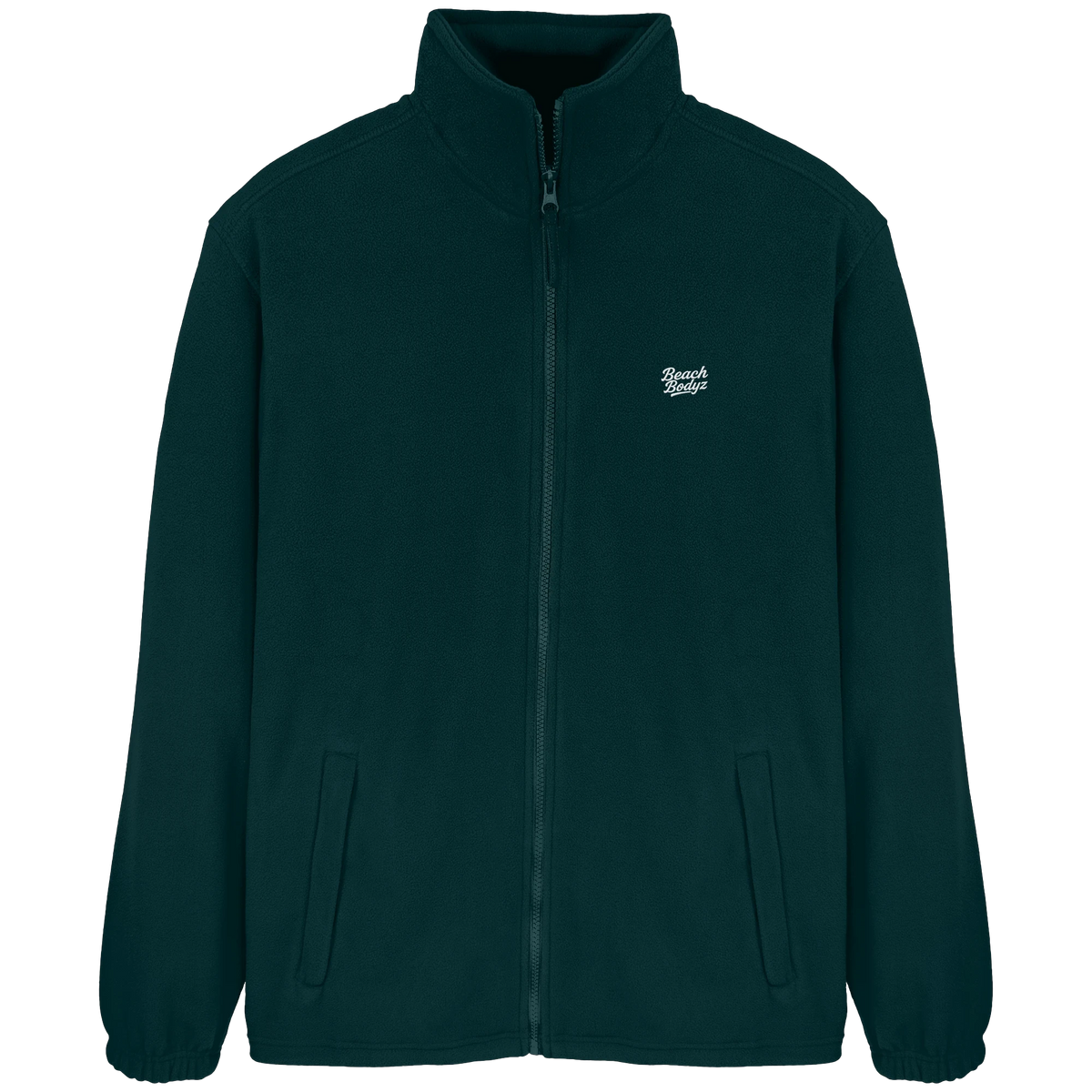 Signature - FleeceJacke - Stylisch & Warm | BeachBodyz® - Fir Green Front