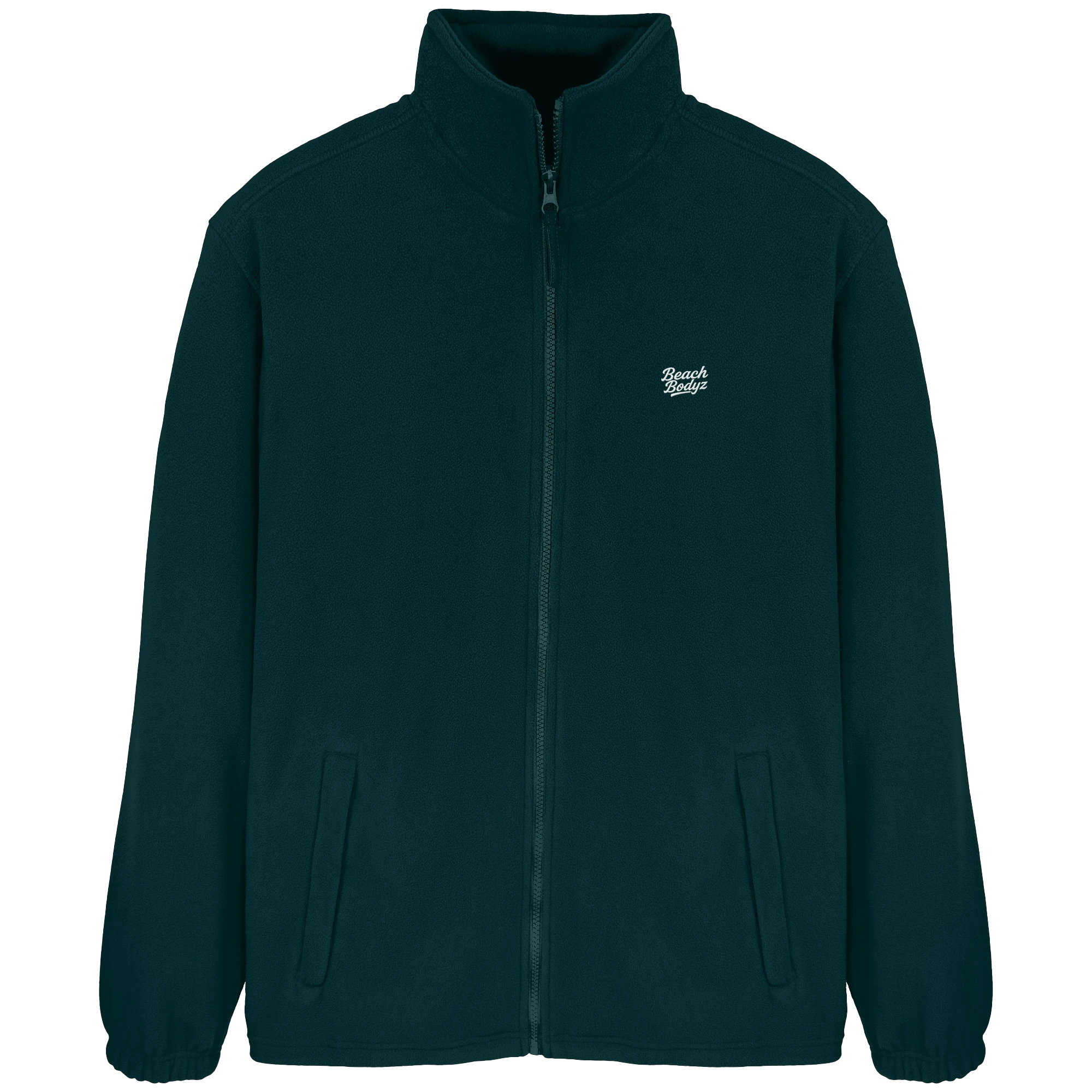 Signature - FleeceJacke - Stylisch & Warm | BeachBodyz® - Fir Green Front
