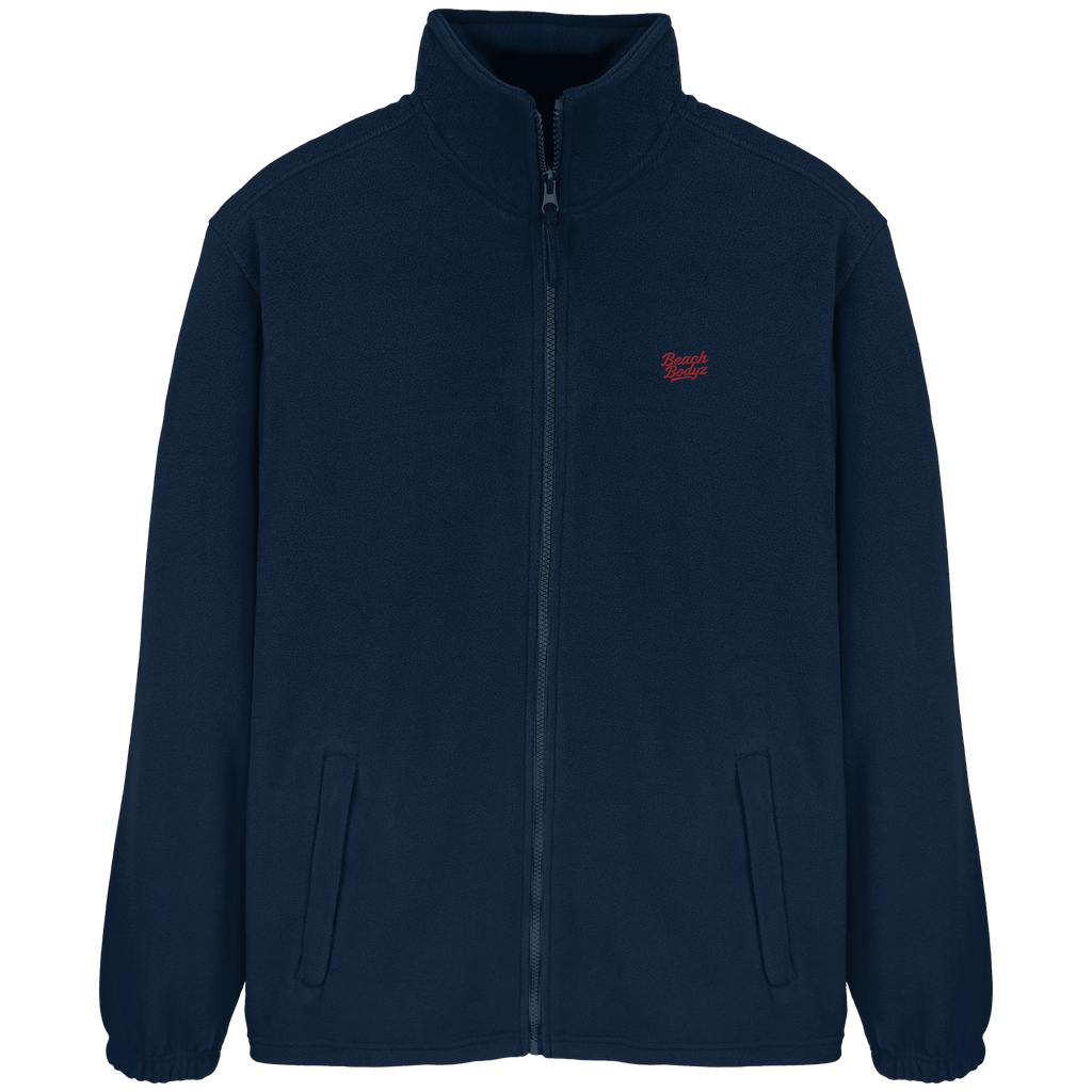 Power - FleeceJacke - Stylisch & Warm | BeachBodyz® - Navy Front