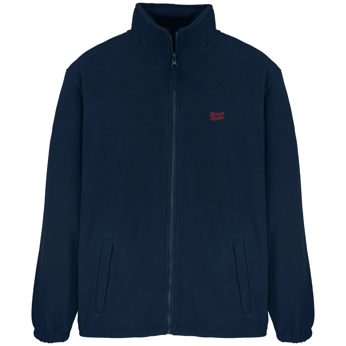 Power - FleeceJacke - Stylisch & Warm | BeachBodyz® - Navy Front