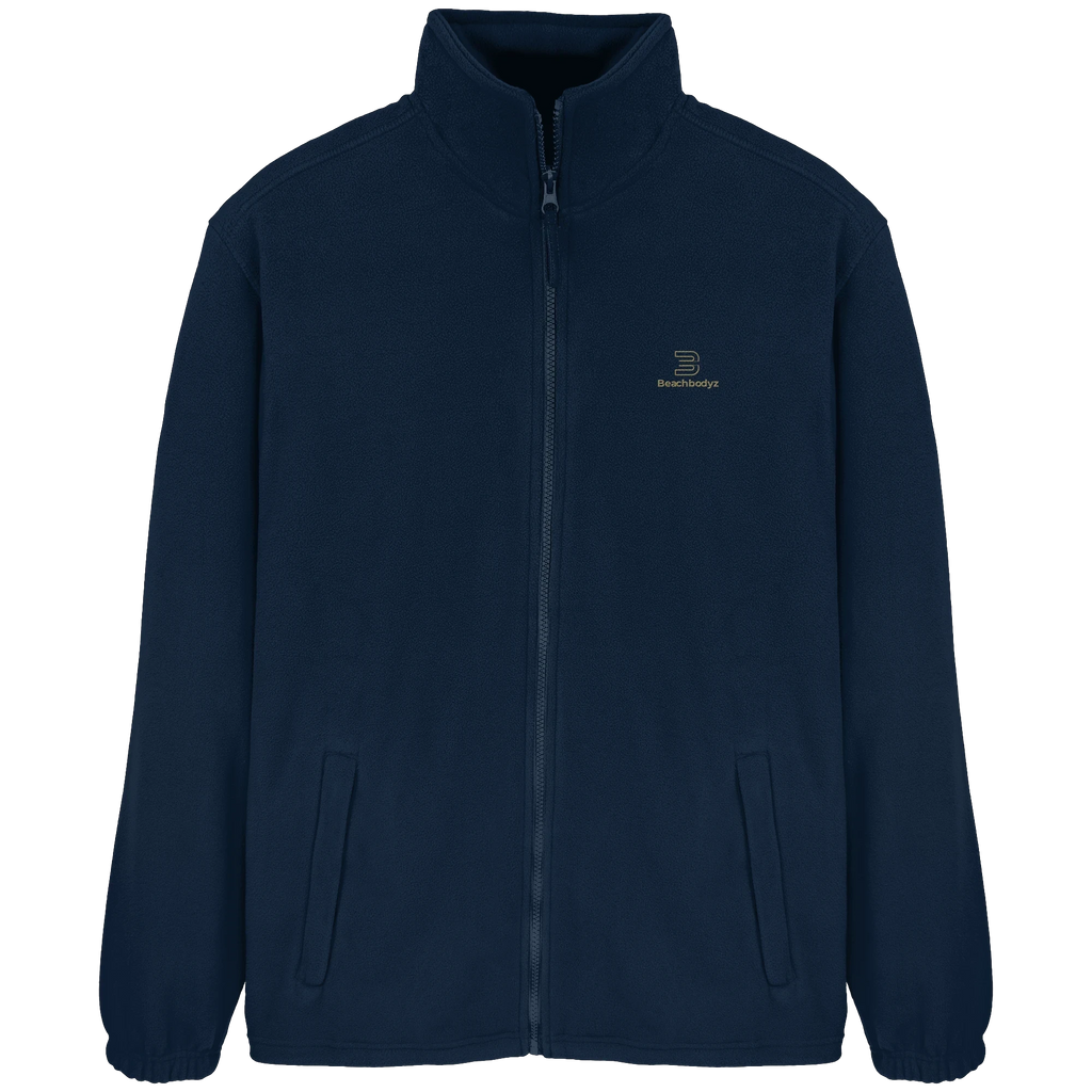 Silence - FleeceJacke - Stylisch & Warm | BeachBodyz® - Navy Front