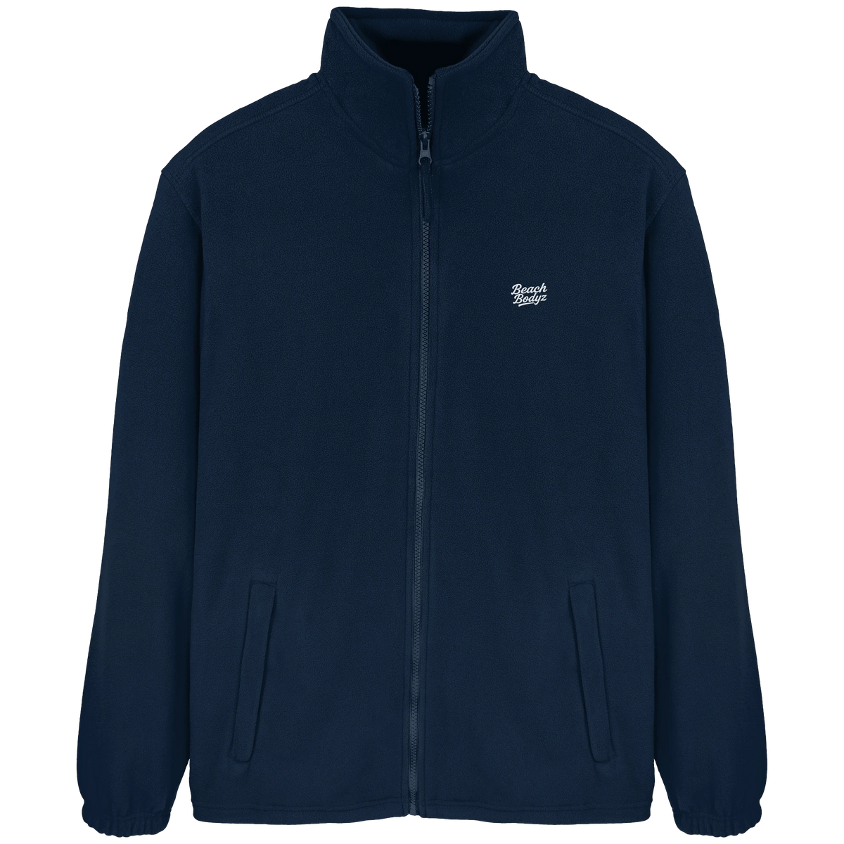 Signature - FleeceJacke - Stylisch & Warm | BeachBodyz® - Navy Front
