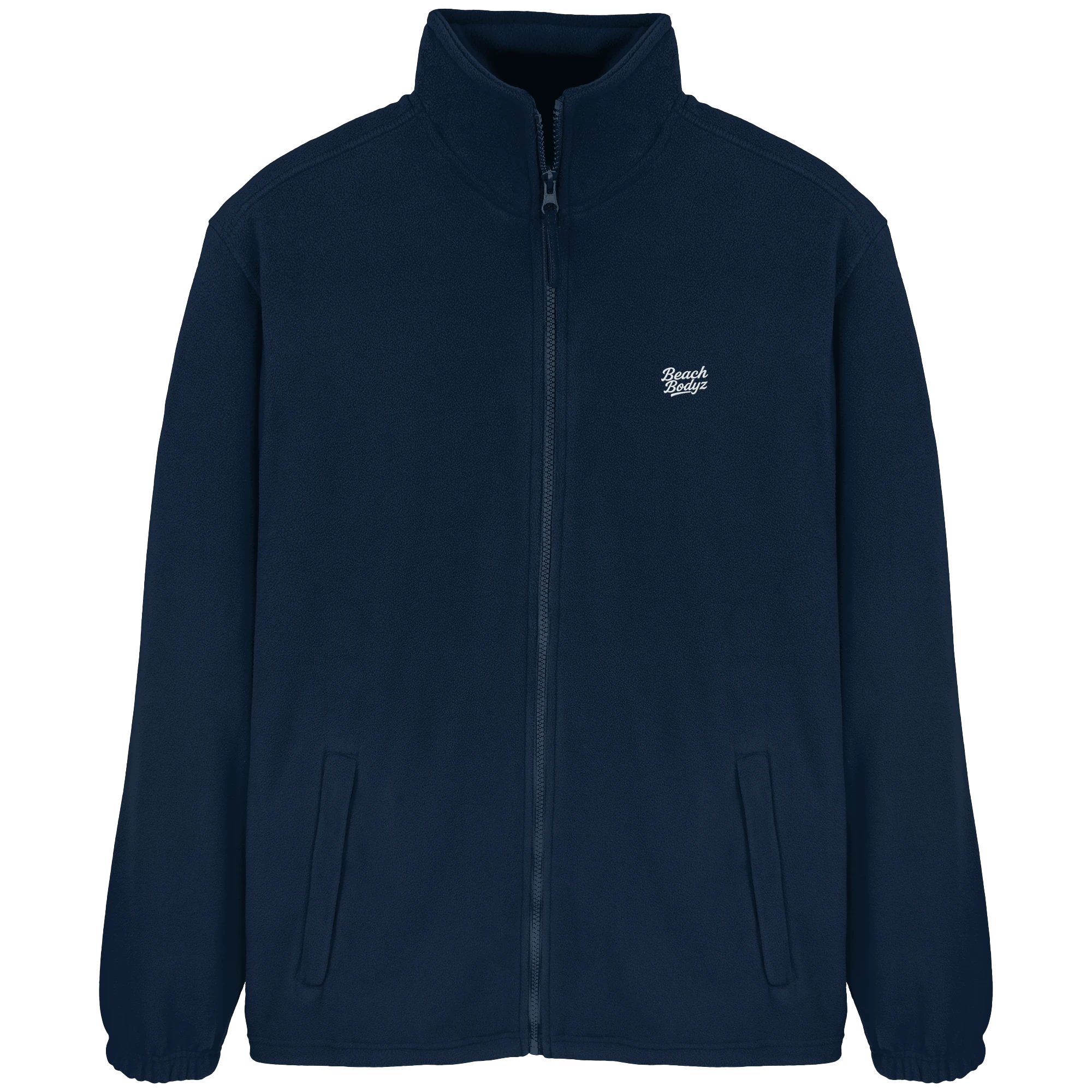 Signature - FleeceJacke - Stylisch & Warm | BeachBodyz® - Navy Front