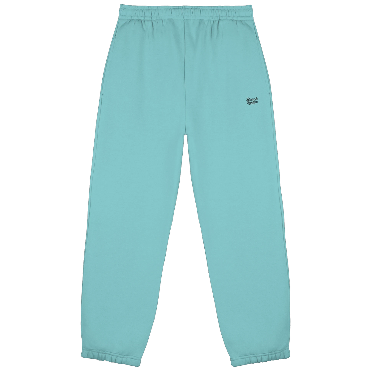 Form - Fluffy Jogginghose - Sportlich & Bequem | BeachBodyz® - Beryl Blue Front