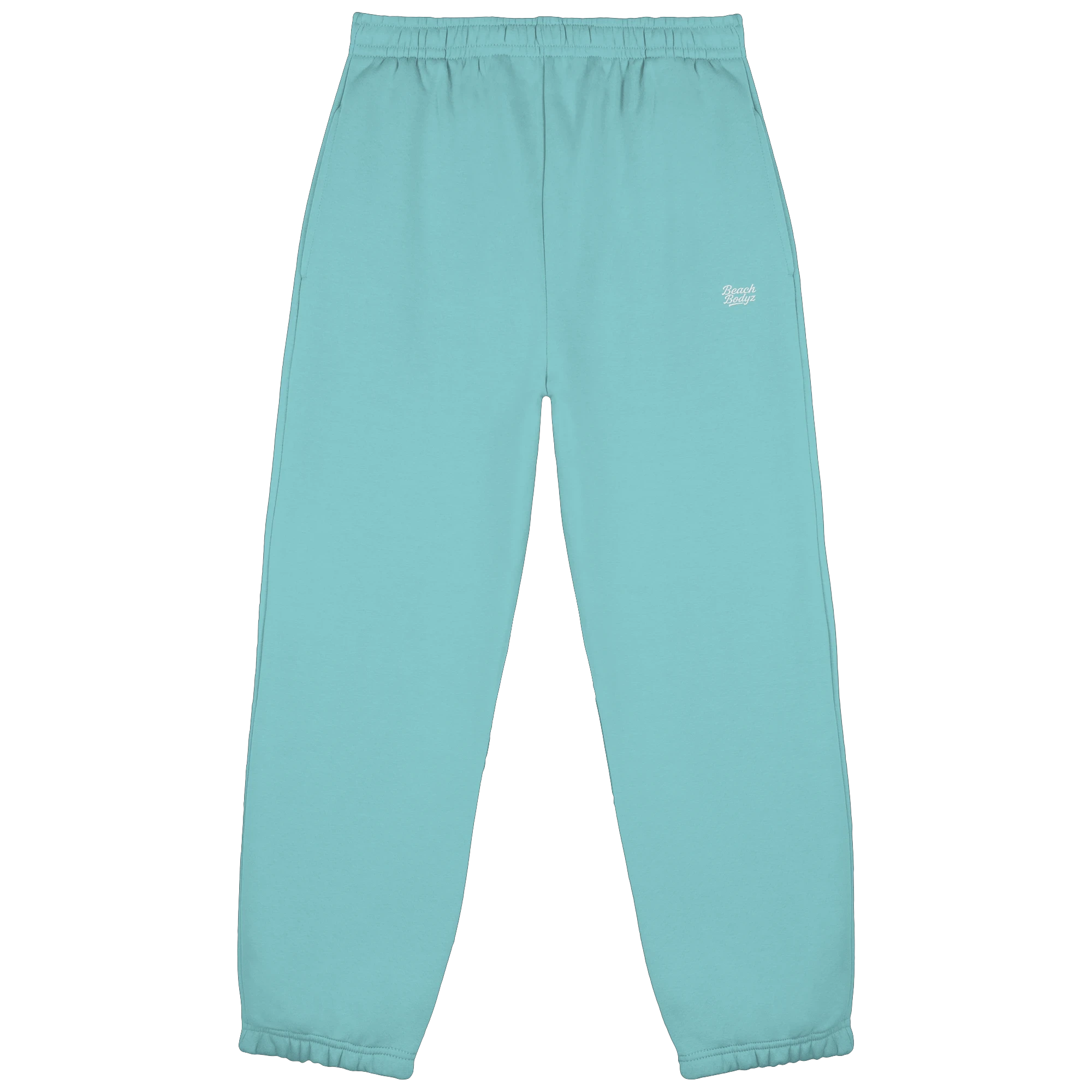 Signature - Fluffy jogginghose - Sportlich & Bequem | BeachBodyz® - Beryl Blue Front