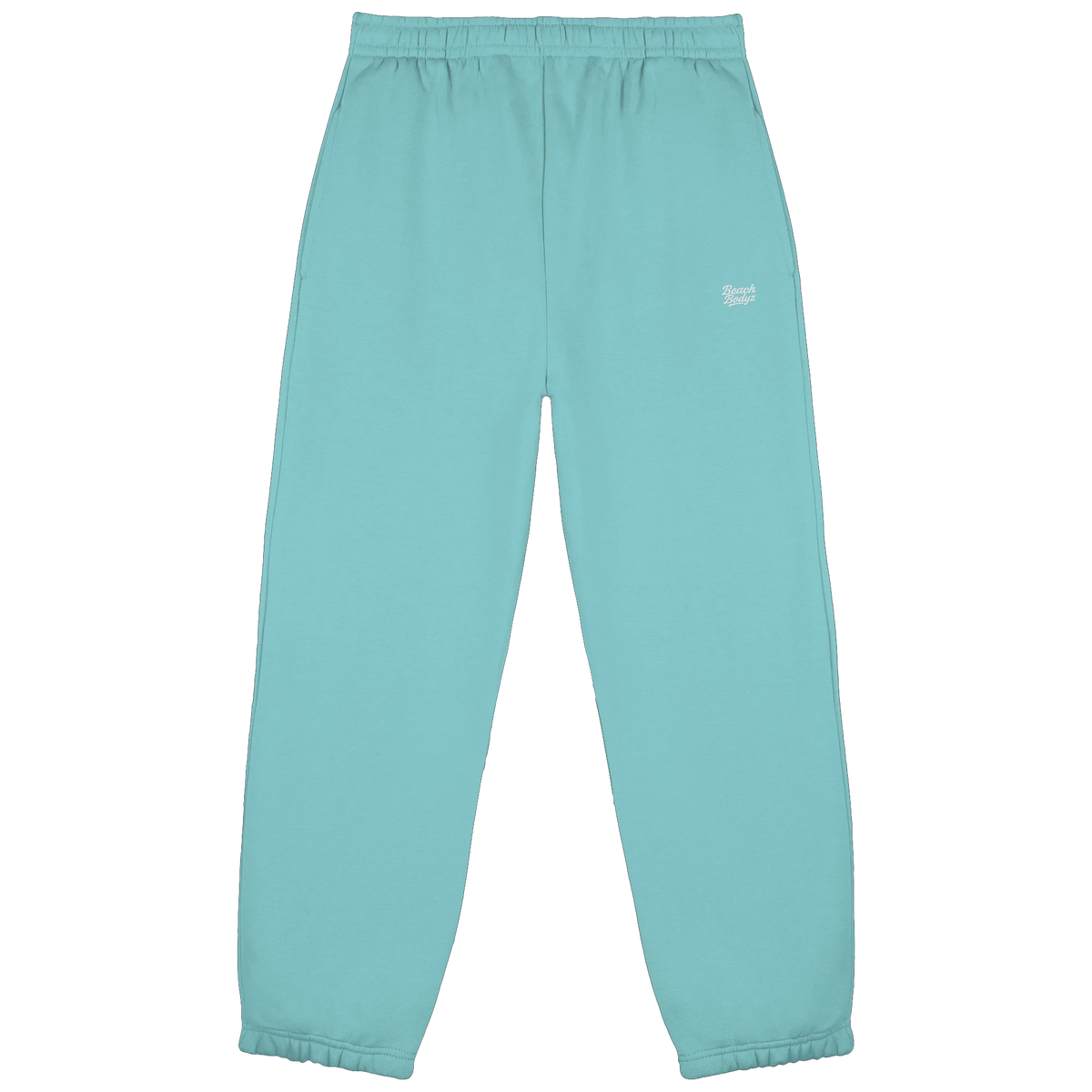 Signature - Fluffy jogginghose - Sportlich & Bequem | BeachBodyz® - Beryl Blue Front