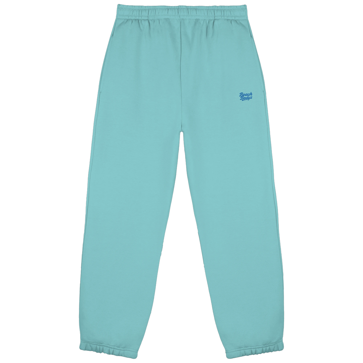 Motion - Fluffy Jogginghose - Sportlich & Bequem | BeachBodyz® - Beryl Blue Front