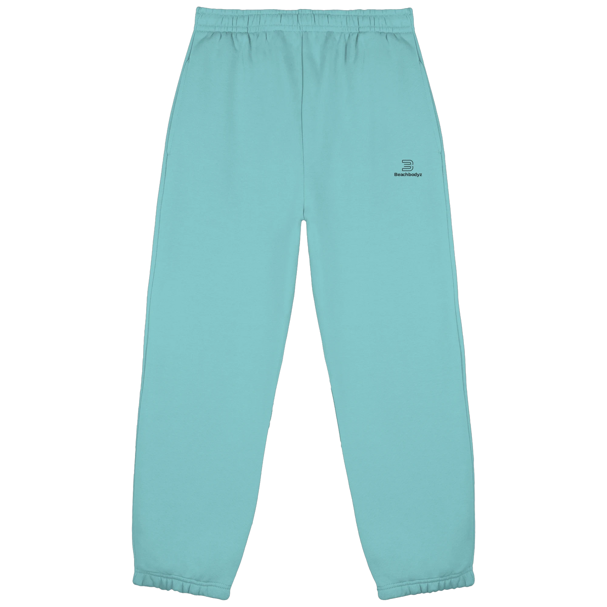 Standard - Fluffy jogginghose - Sportlich & Bequem | BeachBodyz® - Beryl Blue Front