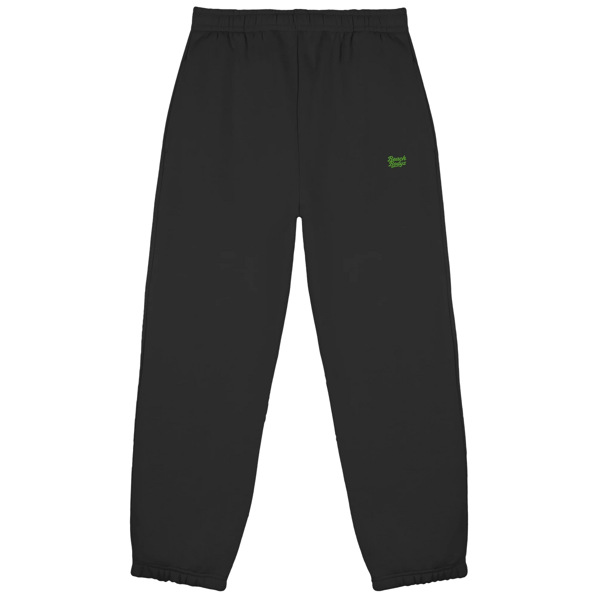 Monster - Fluffy Jogginghose - Sportlich & Bequem | BeachBodyz® - Black Front