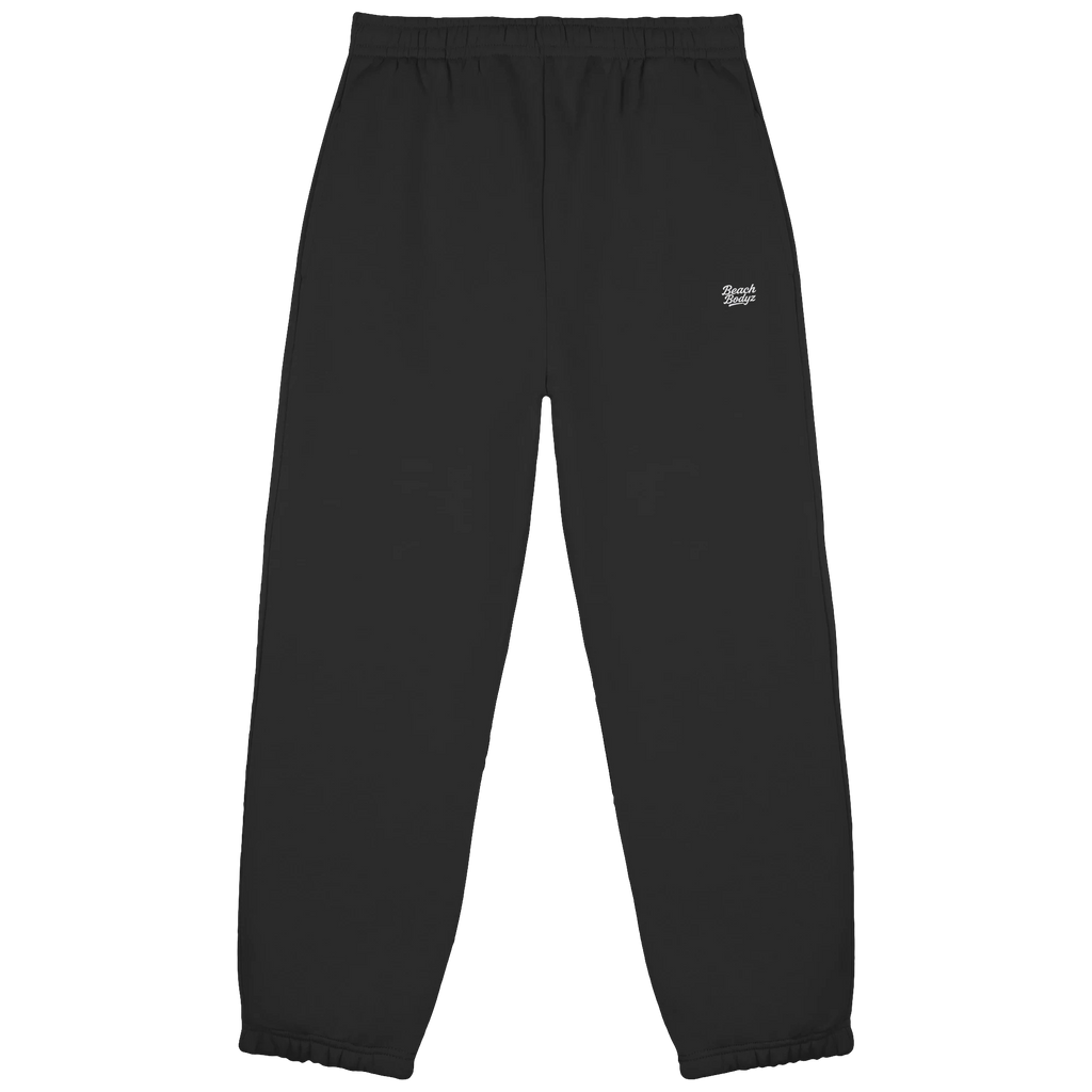 Signature - Fluffy jogginghose - Sportlich & Bequem | BeachBodyz® - Black Front