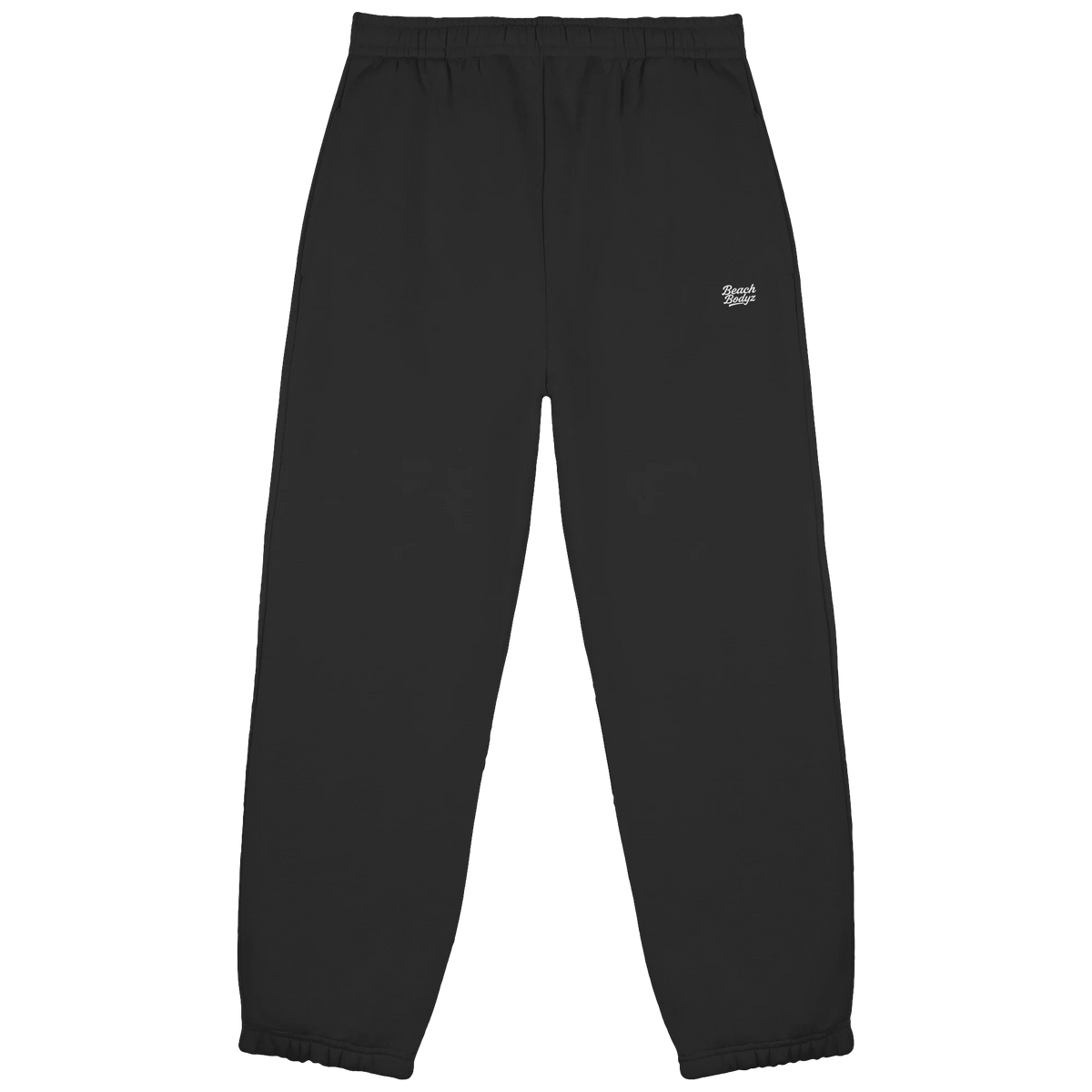 Signature - Fluffy jogginghose - Sportlich & Bequem | BeachBodyz® - Black Front