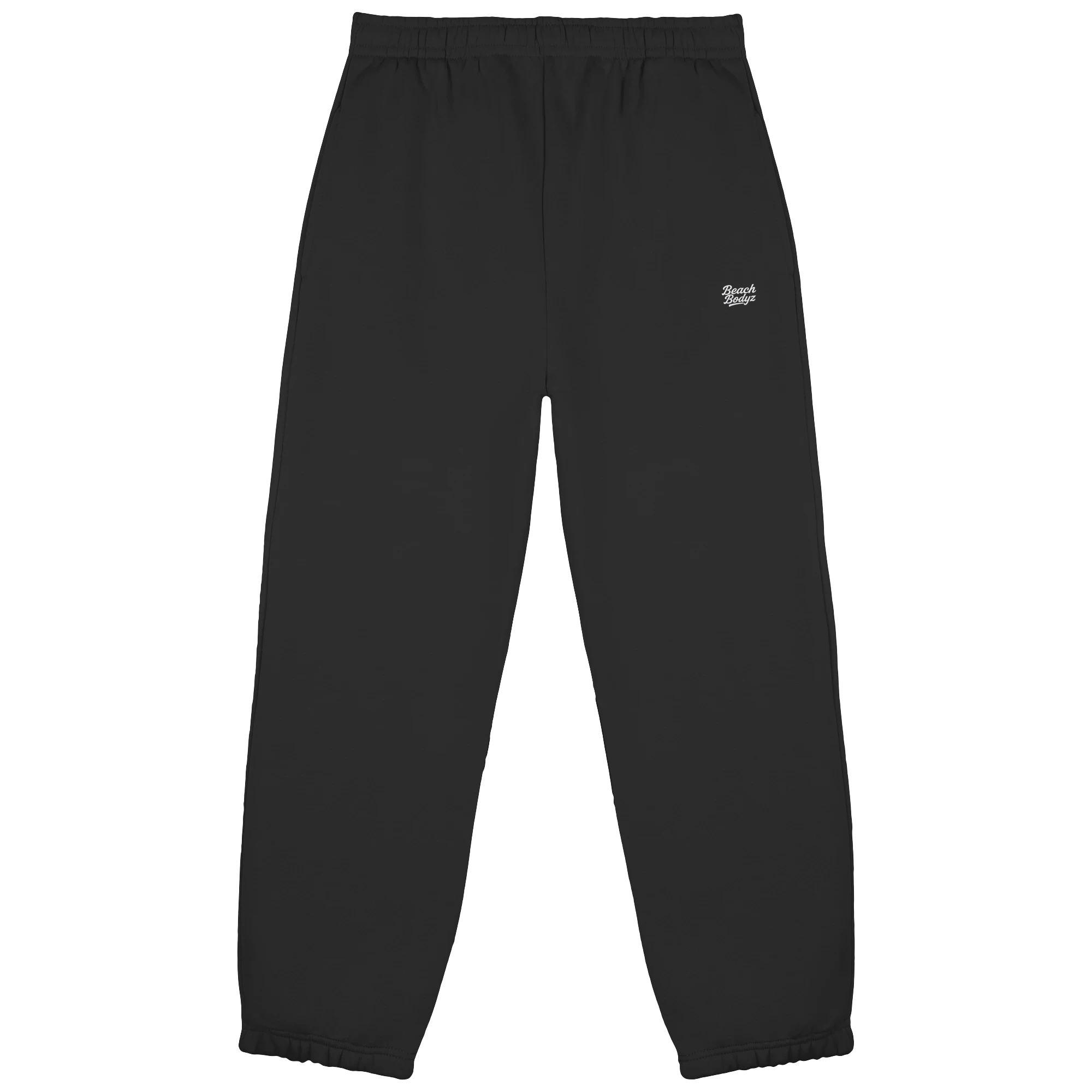 Signature - Fluffy jogginghose - Sportlich & Bequem | BeachBodyz® - Black Front