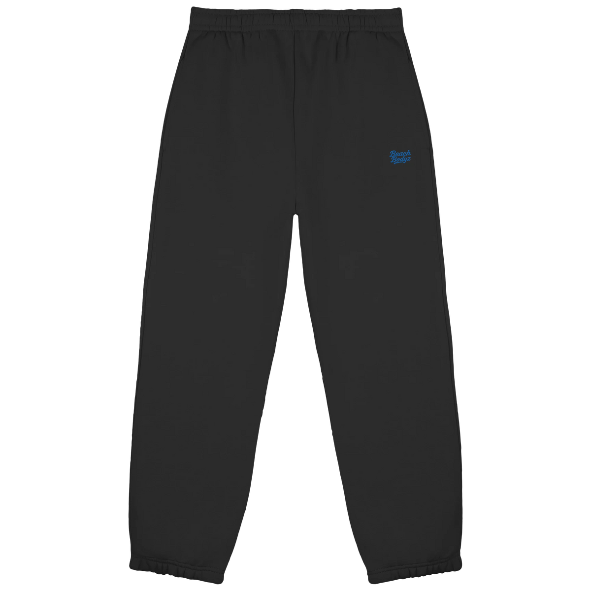 Motion - Fluffy Jogginghose - Sportlich & Bequem | BeachBodyz® - Black Front