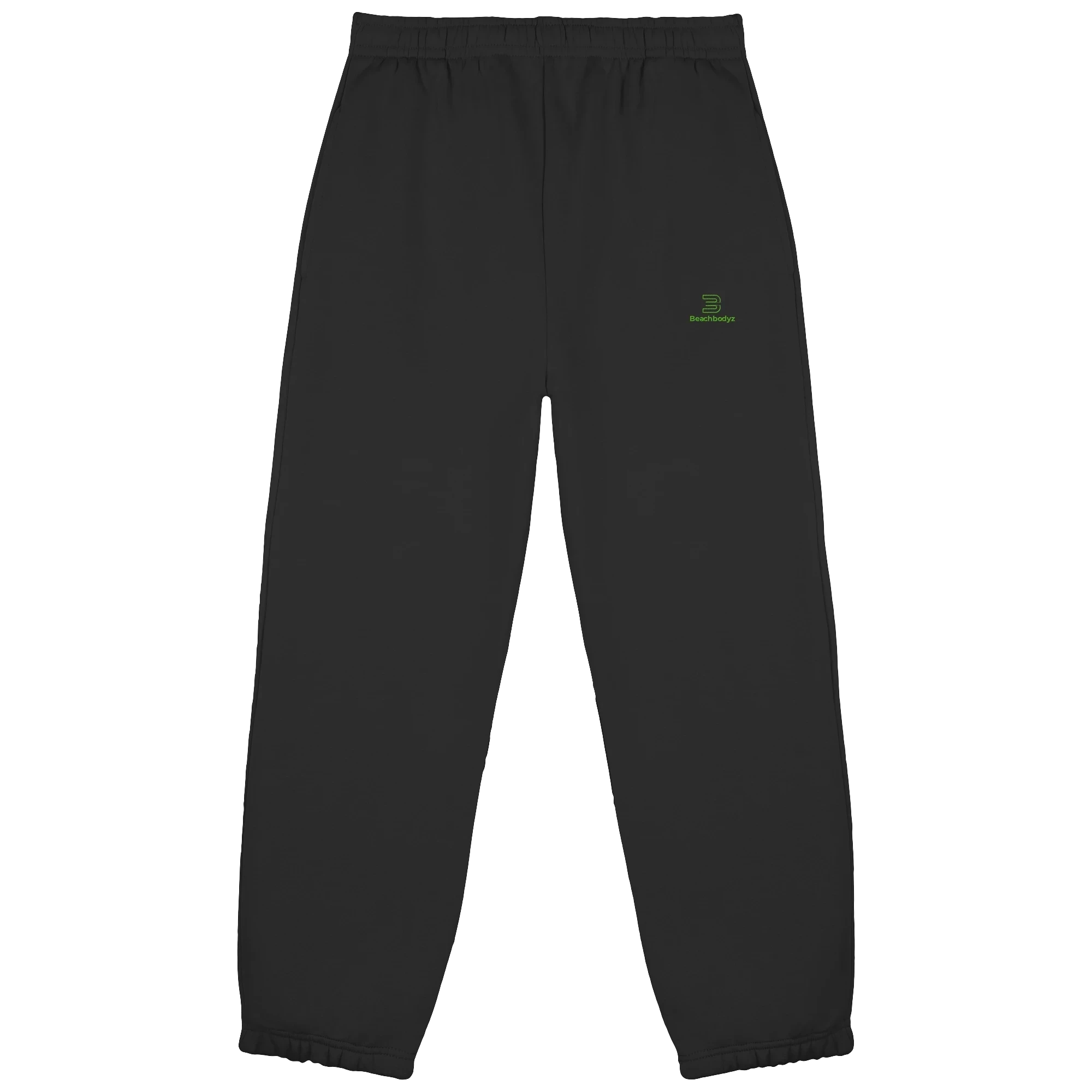 Core - Fluffy Jogginghose | BeachBodyz® - Black Front