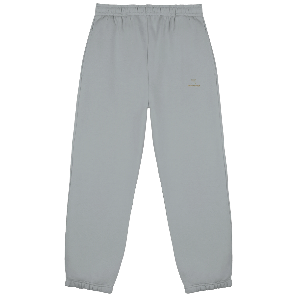 Silence - Fluffy Jogginghose | BeachBodyz® - Light Asphalt Front