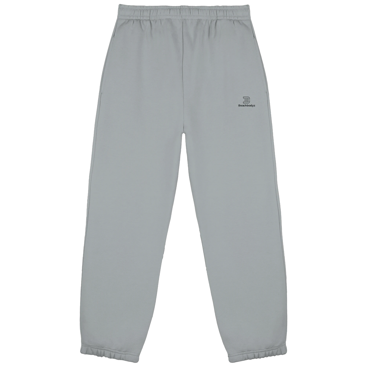 Standard - Fluffy jogginghose - Sportlich & Bequem | BeachBodyz® - Light Asphalt Front