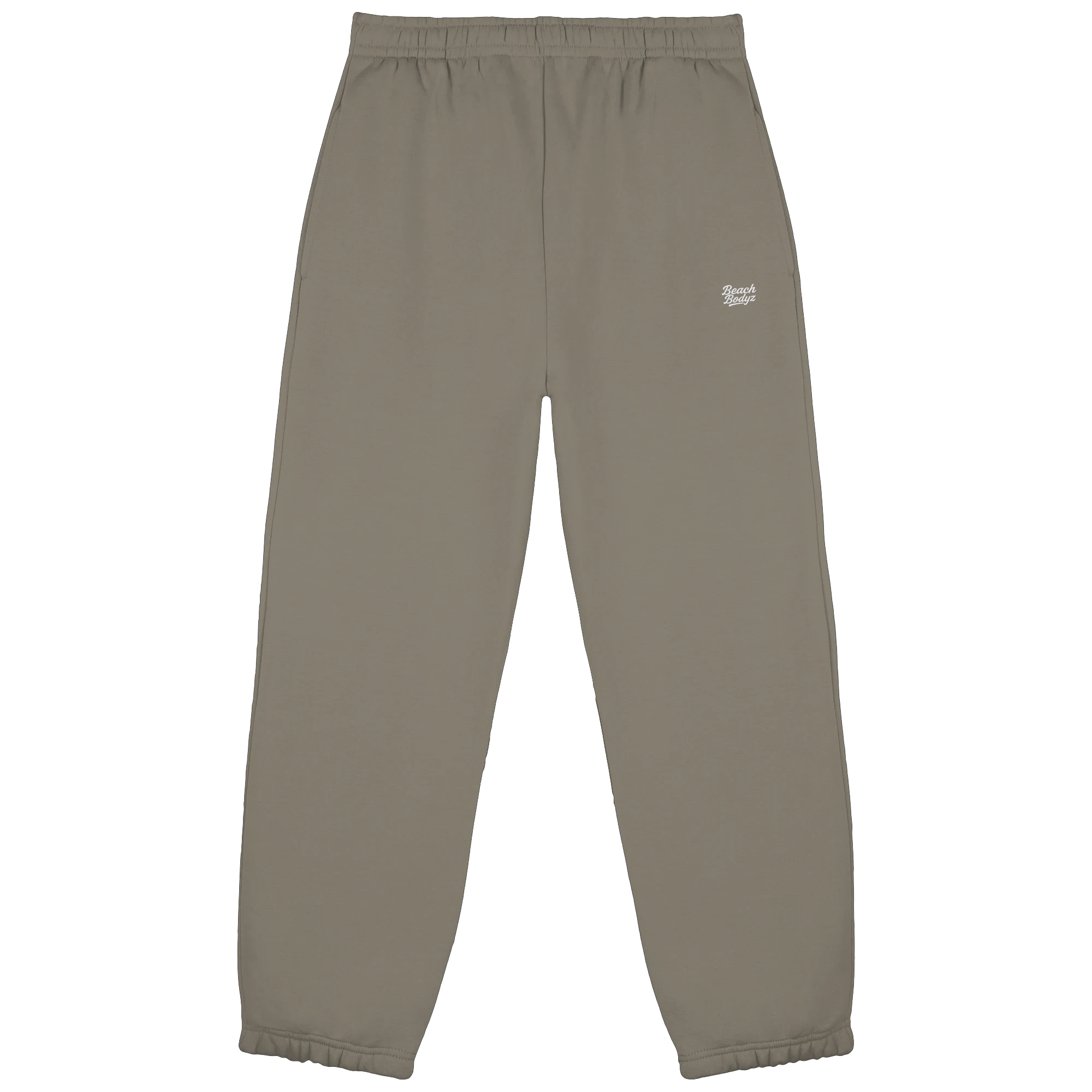 Signature - Fluffy jogginghose - Sportlich & Bequem | BeachBodyz® - Pale Olive Front