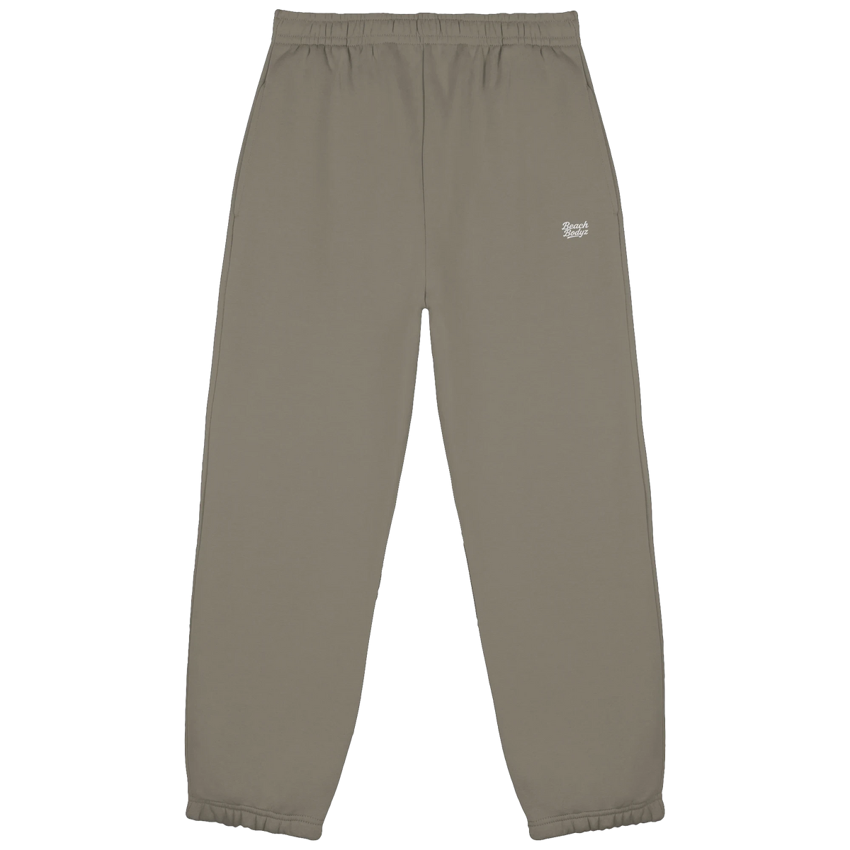 Signature - Fluffy jogginghose - Sportlich & Bequem | BeachBodyz® - Pale Olive Front