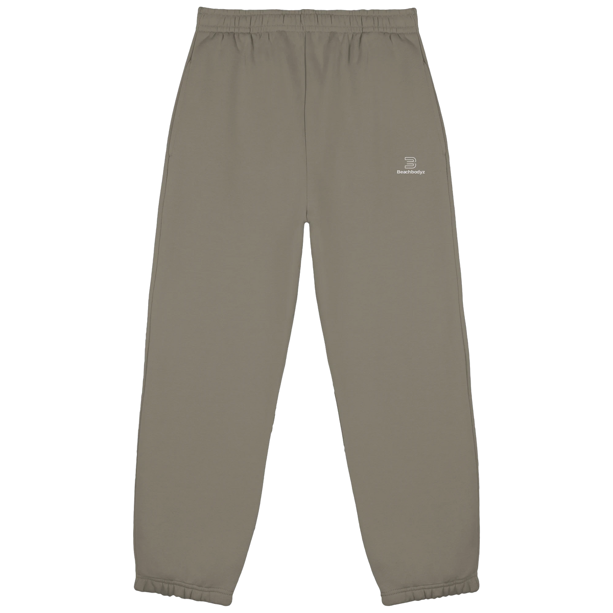 Identity - fluffy jogginghose - Sportlich & Bequem | BeachBodyz® - Pale Olive Front
