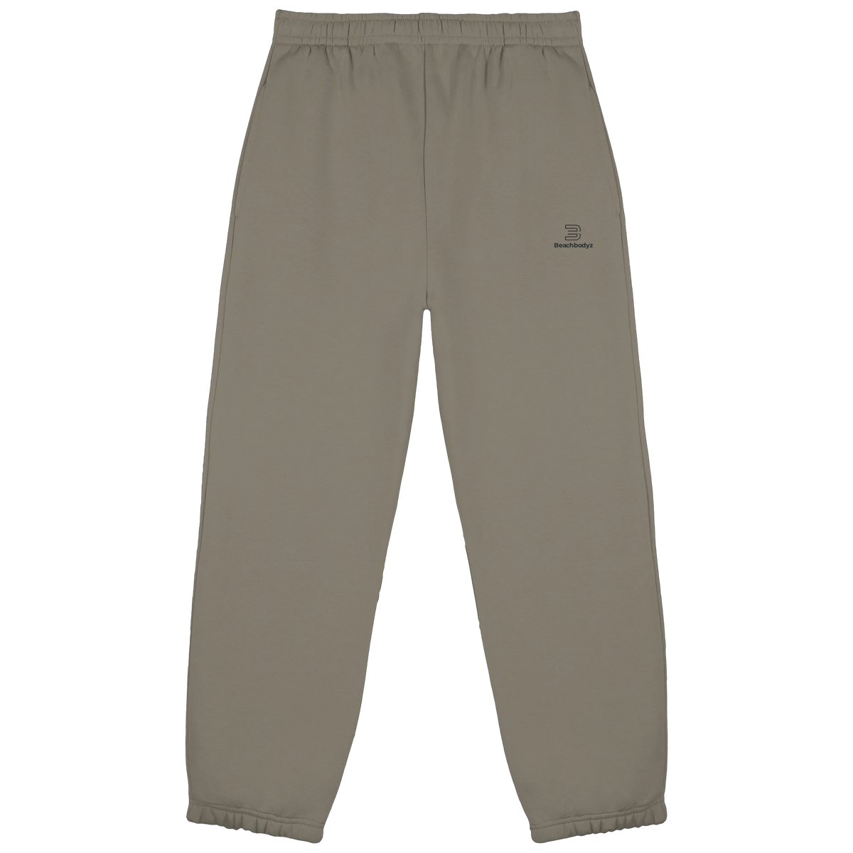 Standard - Fluffy jogginghose - Sportlich & Bequem | BeachBodyz® - Pale Olive Front