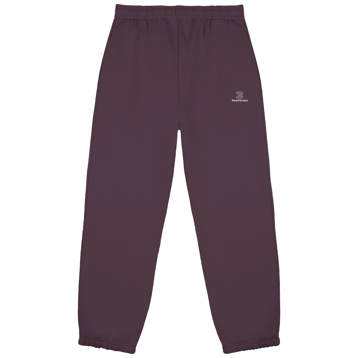 Identity - fluffy jogginghose - Sportlich & Bequem | BeachBodyz® - Plum Purple Front