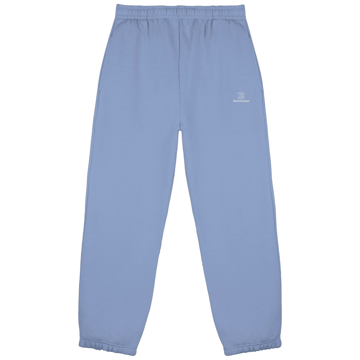 Identity - fluffy jogginghose - Sportlich & Bequem | BeachBodyz® - Powder Blue Front