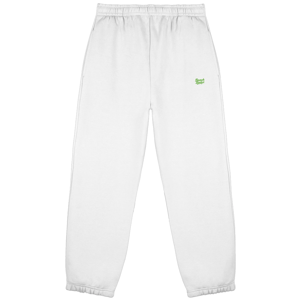 Monster - Fluffy Jogginghose - Sportlich & Bequem | BeachBodyz® - White Front