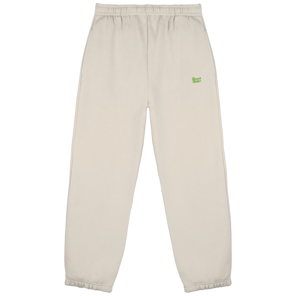 Monster - Fluffy Jogginghose - Sportlich & Bequem | BeachBodyz® - White Sand Front
