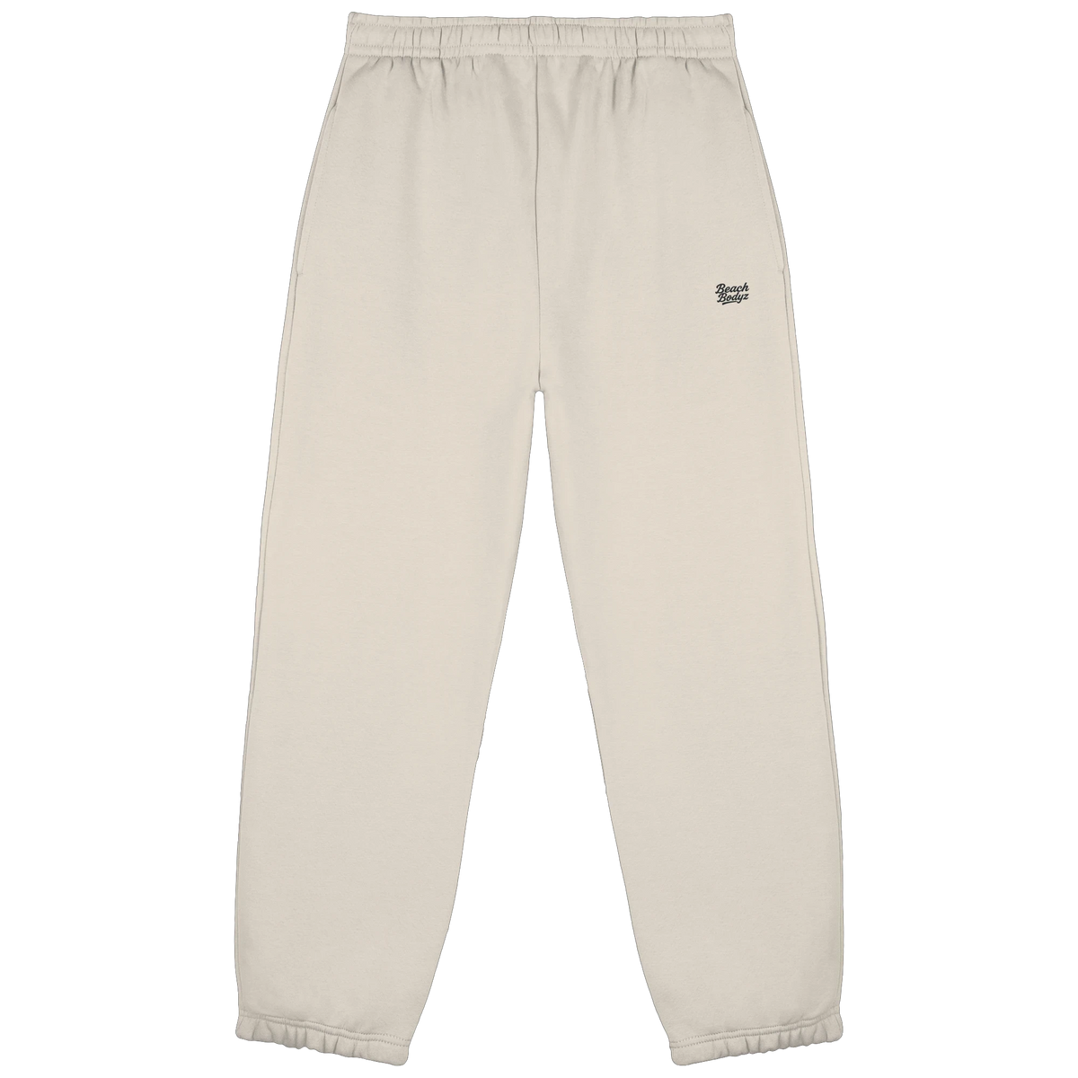 Form - Fluffy Jogginghose - Sportlich & Bequem | BeachBodyz® - White Sand Front